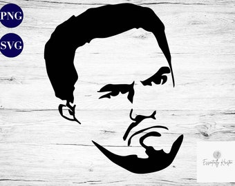 Retrato de Nick Miller en la nueva versión, archivo de corte (SVG, PNG)