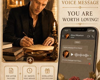 Klaus Voice Message, You Are Worth Loving Audio Letter