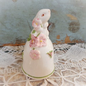 vintage Avon bunny rabbit bell Easter