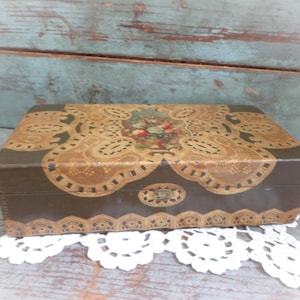 vintage jewelry box glove vanity mid century