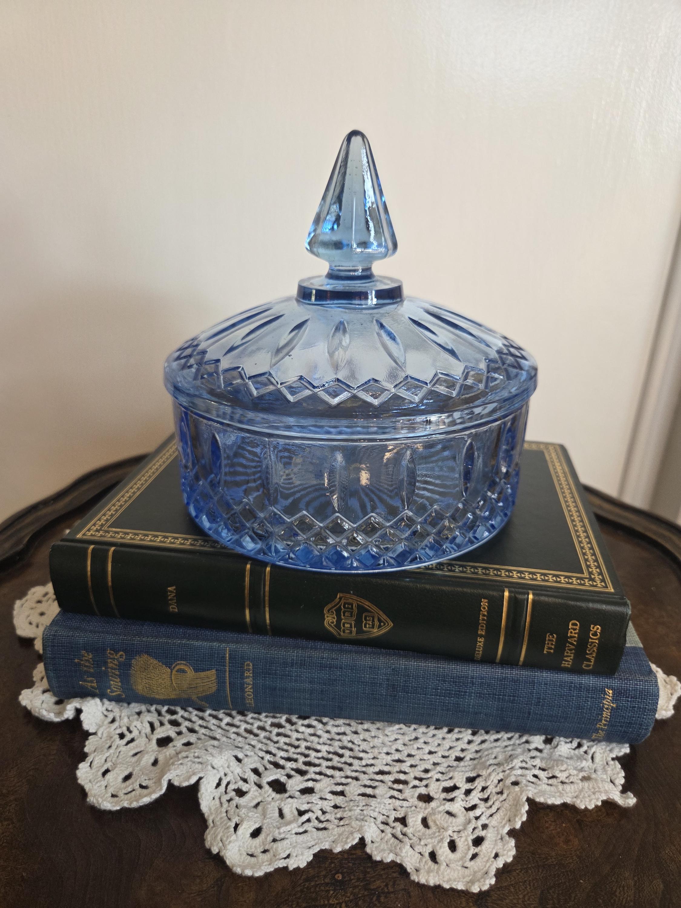 Vintage Glass Ice Box Containers - Etsy