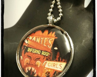 Beetlejuice « Dante Inferno salle » Collier pendentif