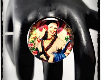 Adelita Soldadera Adjustable Ring