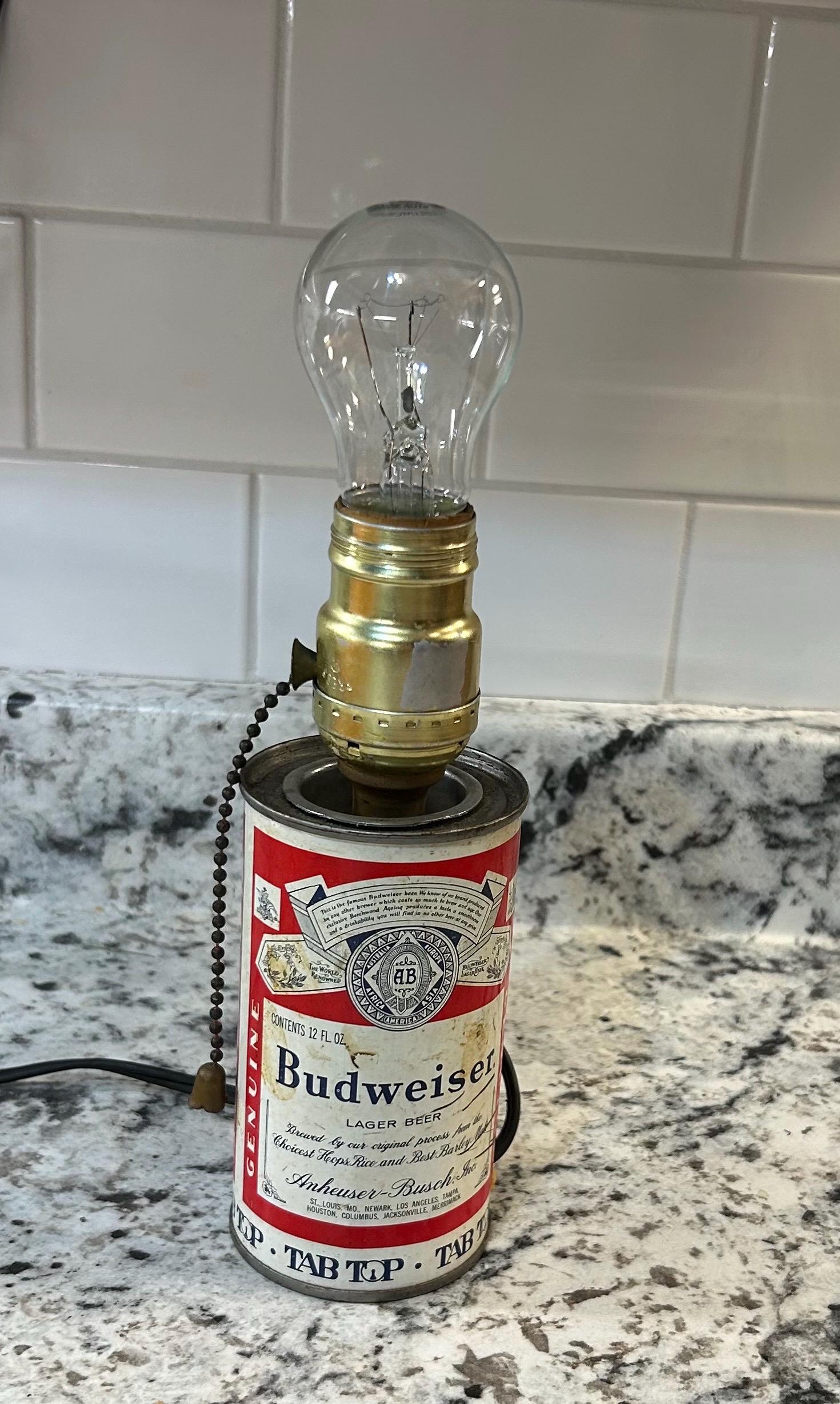 Vintage Budweiser Lamp - Etsy