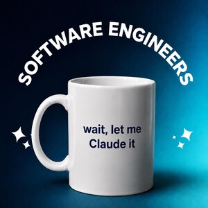Taza del equipo de ingenieros de software - Déjame Claude