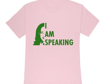 I Am Speaking Shirt Kamala Harris | Unisex Tee | Democrat Biden 2020| Bella + Canvas Super Soft | Debate Feminism Strong Women