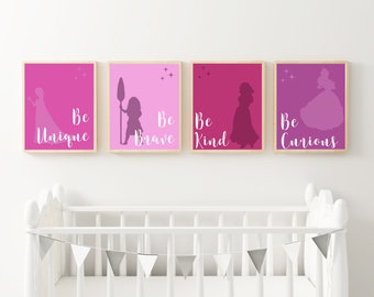 BE Princess Nursery Prints