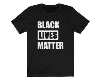 Black Lives Matter | Protest Resist Justice | Bella + Canvas Unisex Jersey Short Sleeve Tee