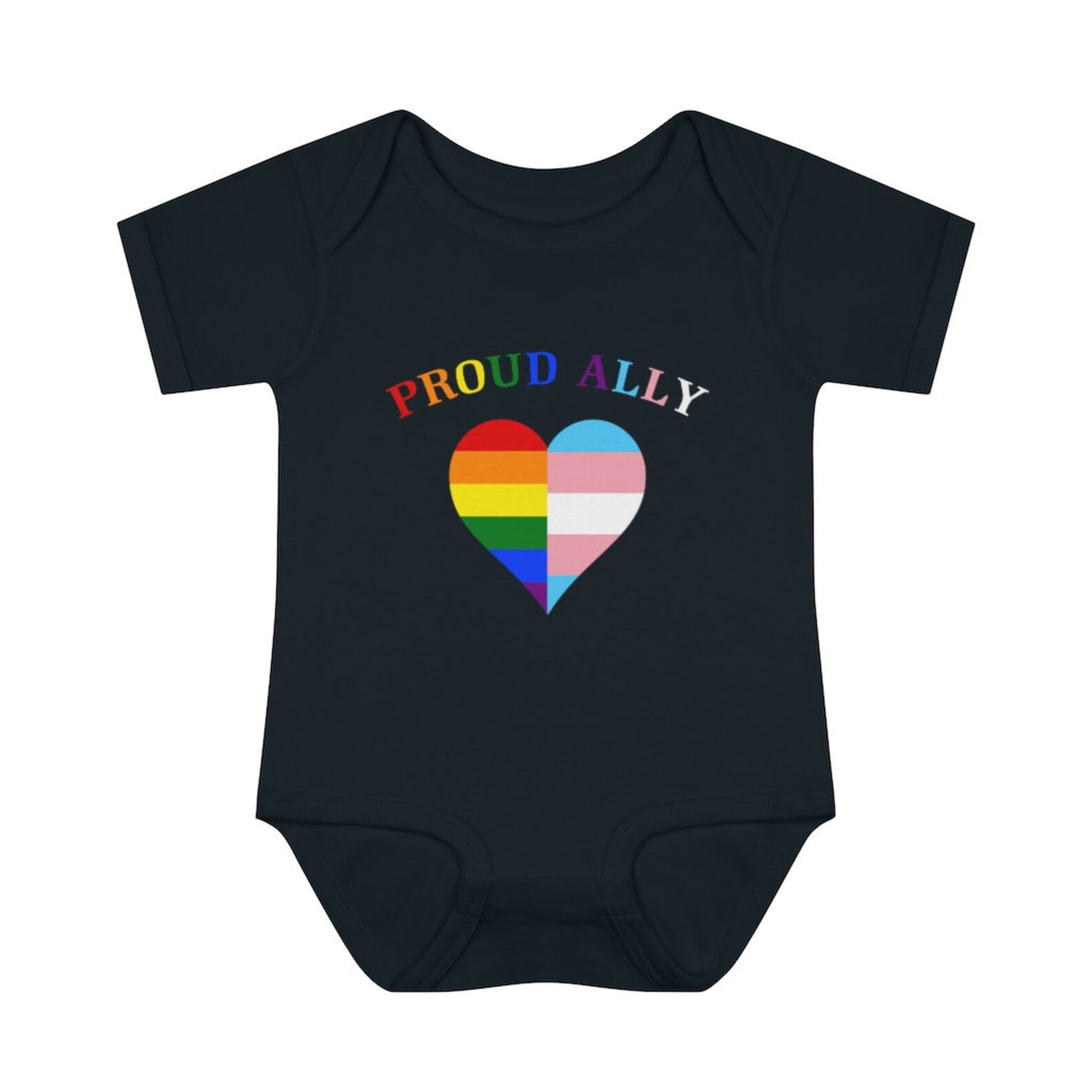 Proud Ally Baby Onesie LGBTQIA Pride Month Bodysuit Babies - Etsy UK