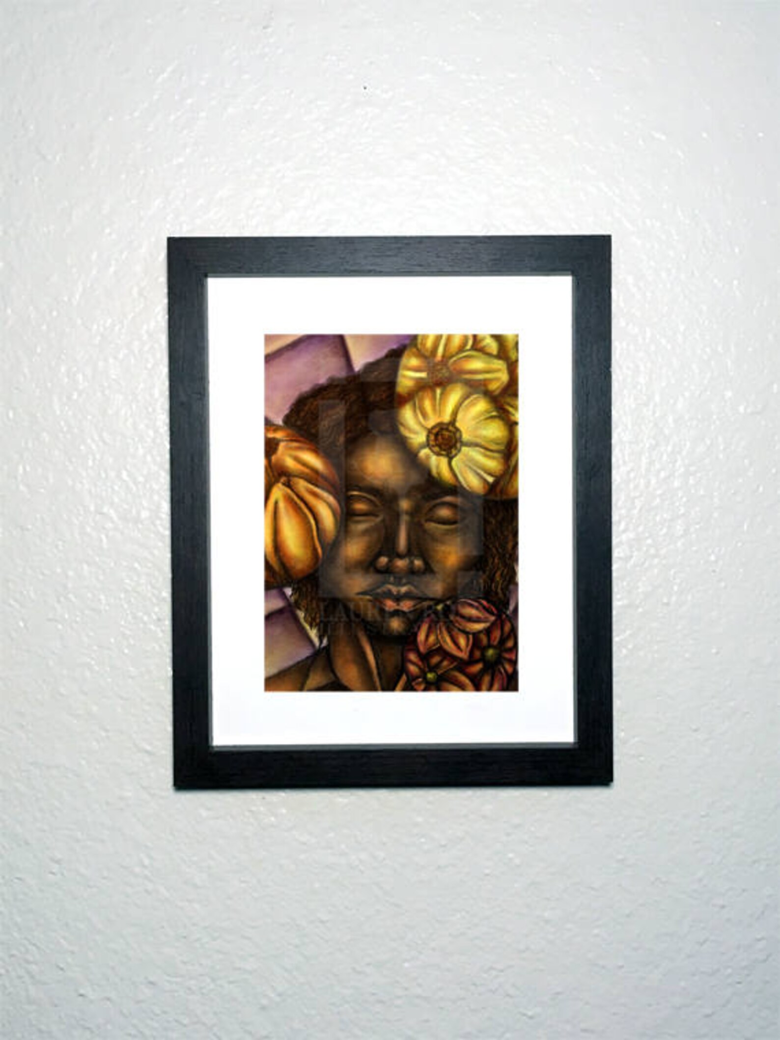 Portrait Illustration Portrait Print Digital Portrait Art Etsy