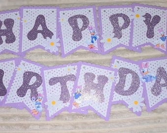 Daisy Duck Birthday Banner