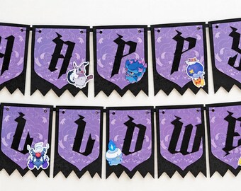 Pokemon Halloween Banner