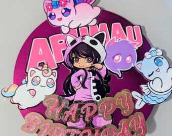 Apumau Birthday Cake Topper