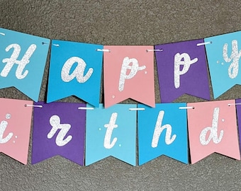 Mermaid Birthday Banner