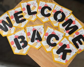 Welcome Back School Banner