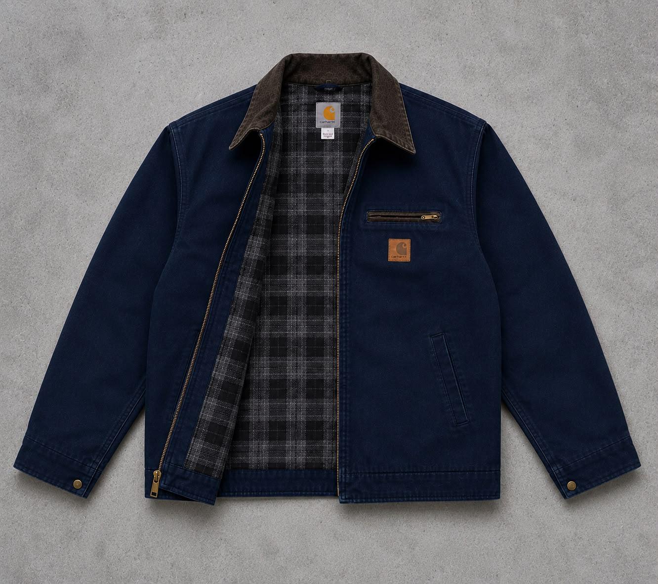 Carhartt detroit jacket navy - Etsy 日本