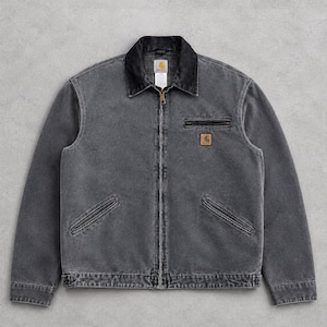 【GVL】 Carhartt デトロイトジャケット J97 カーハート グレー Carhartt detroit jacket mens medium gray j97 gvl - Etsy 日本
