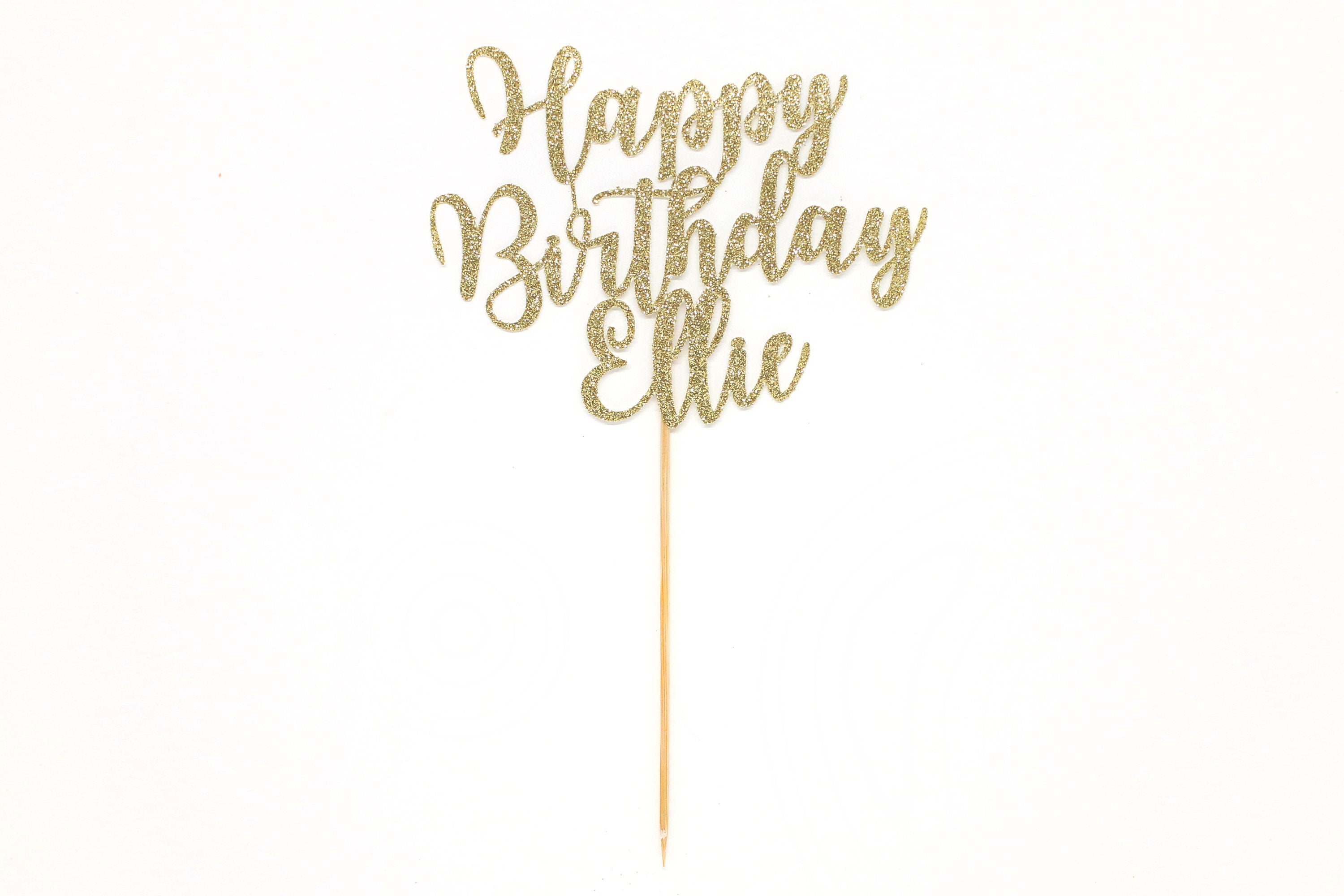 cardstock cake topper