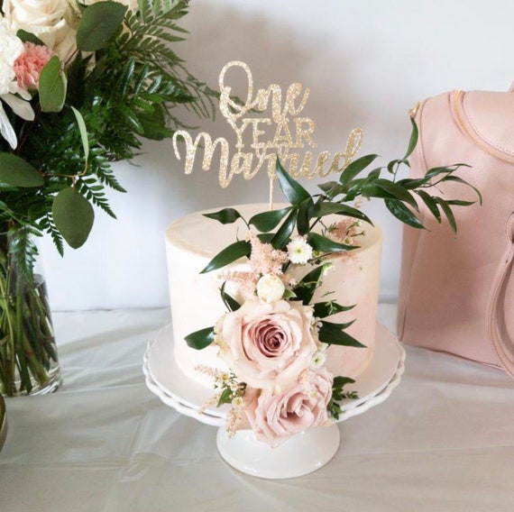 Cake topper sposi anniversario