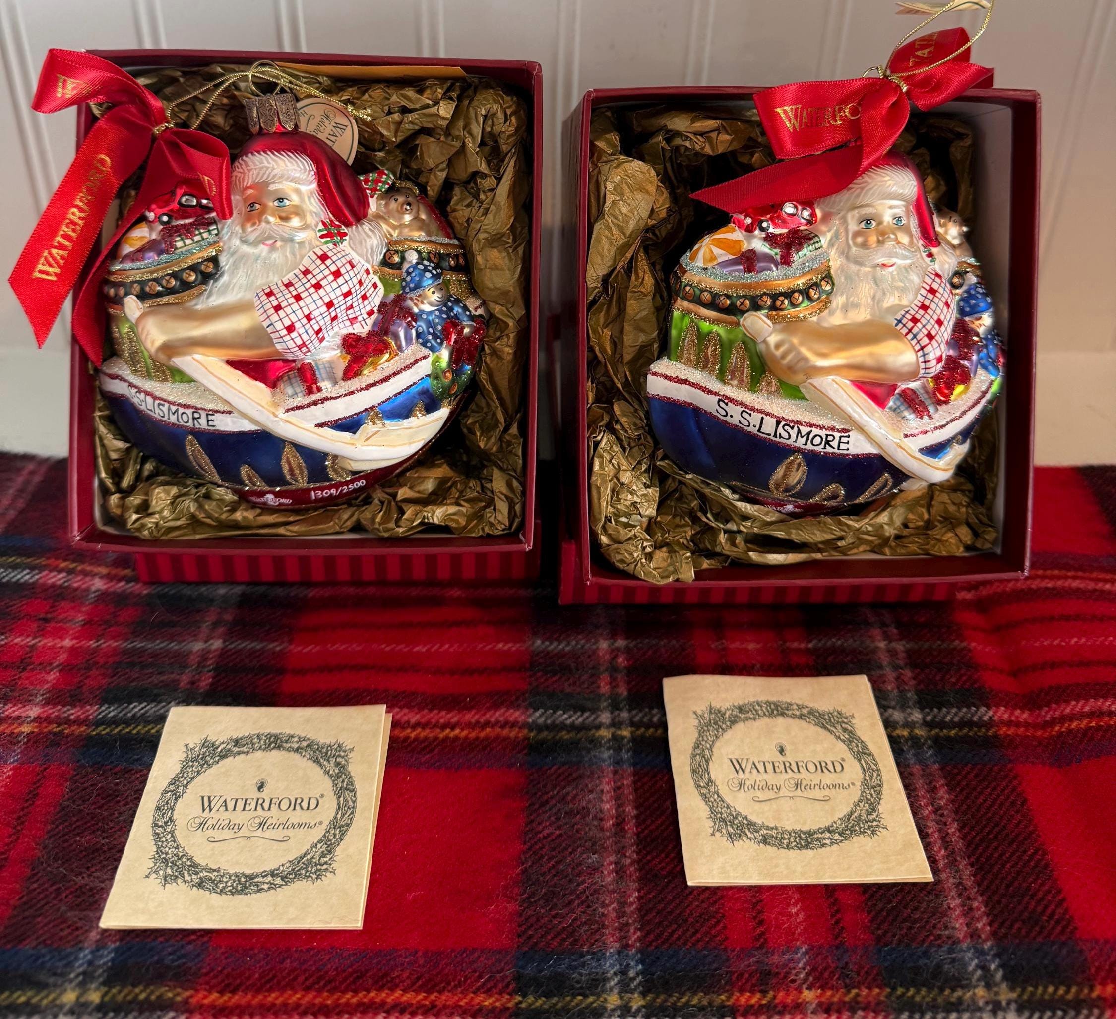 Waterford Holiday Heirlooms Santa - Etsy