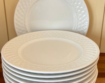 Wicker Oneida Luncheon Plates ( sold in sets of four) 12 available