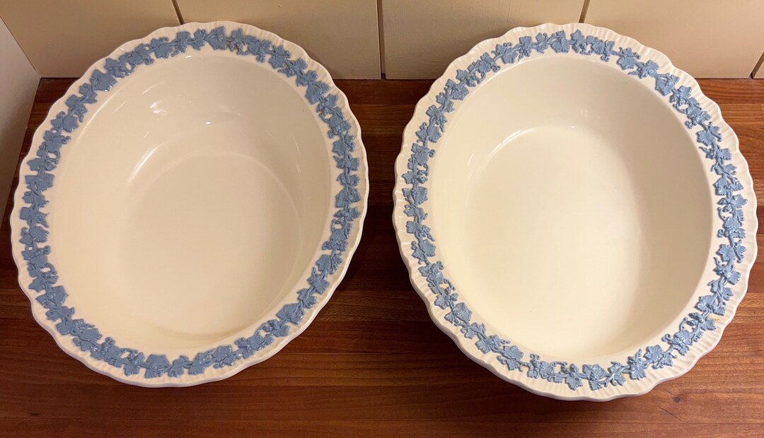 Wedgwood Embossed Queensware Serving Bowls sold Separately 2 Etsy