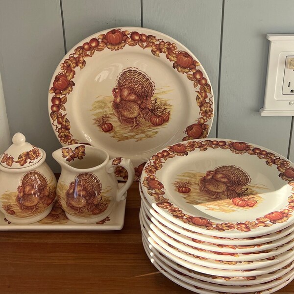 Turkey Plates - Etsy