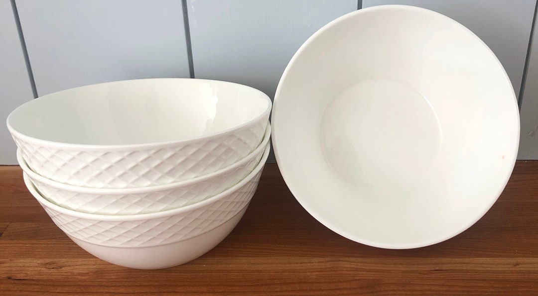 Lattice Meritage Bone China Meritage White Bone China Trellis