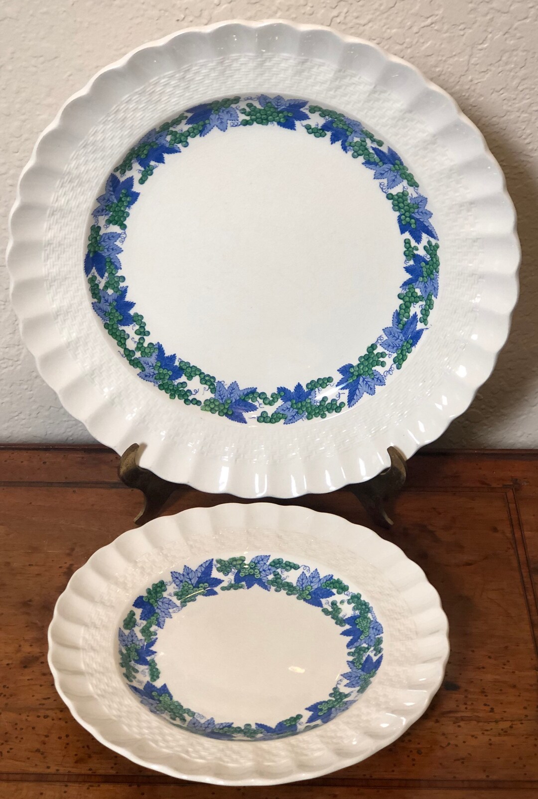Spode Copeland Valencia Plates Etsy