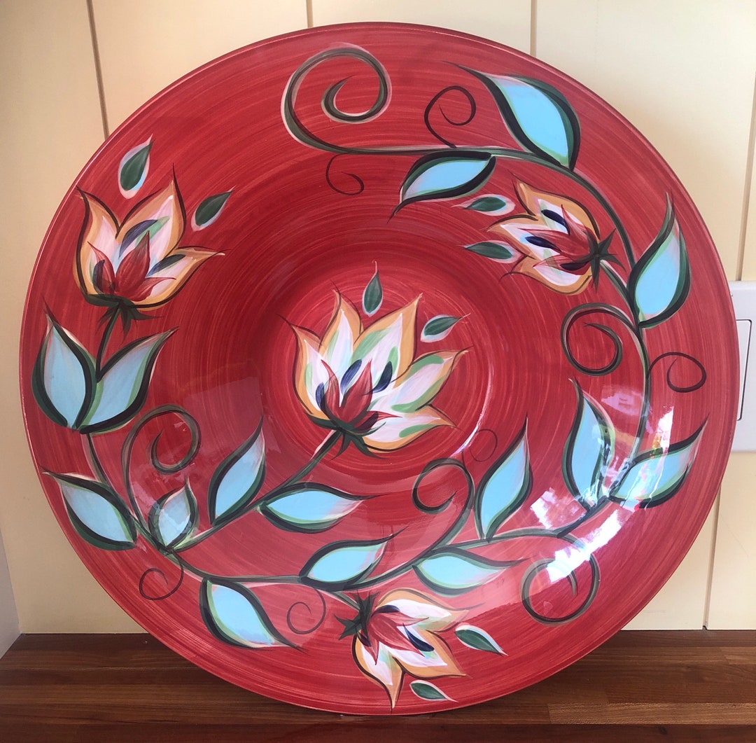 XL Southern Living Serving Bowl Etsy