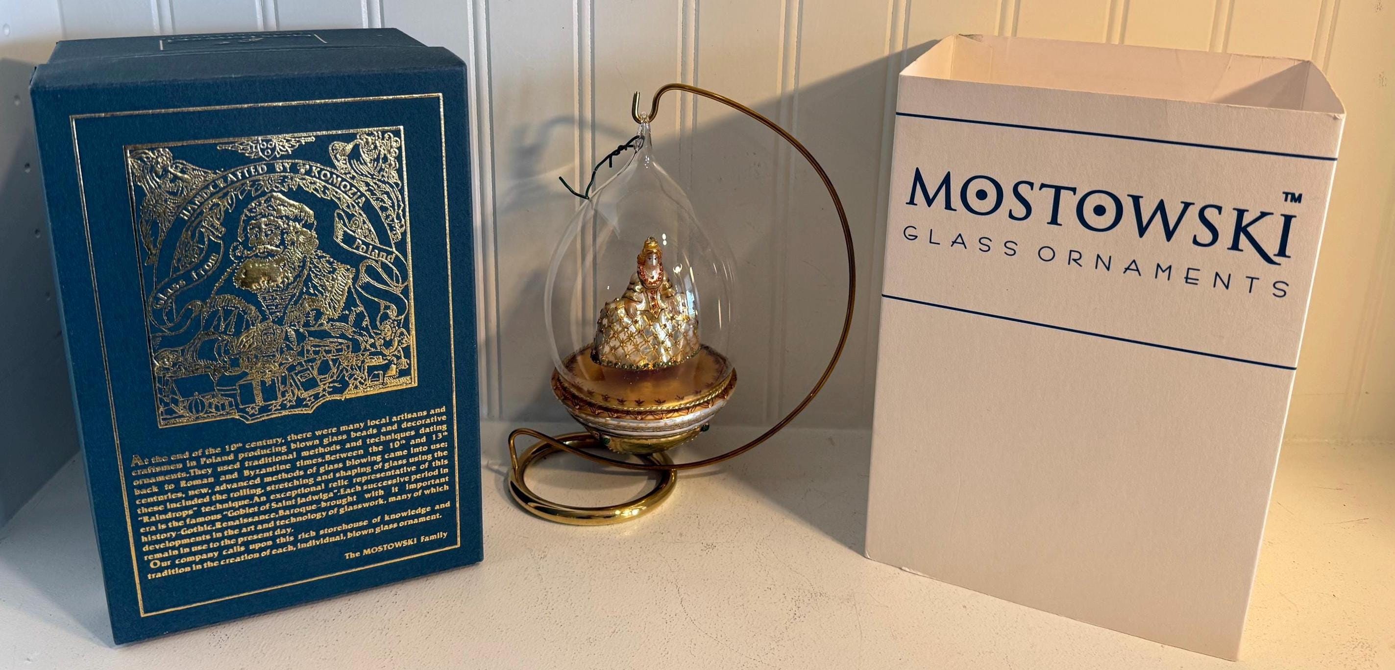 MOSTOWSKI社 オルゴールオーナメント Mostowski Ornaments - Etsy