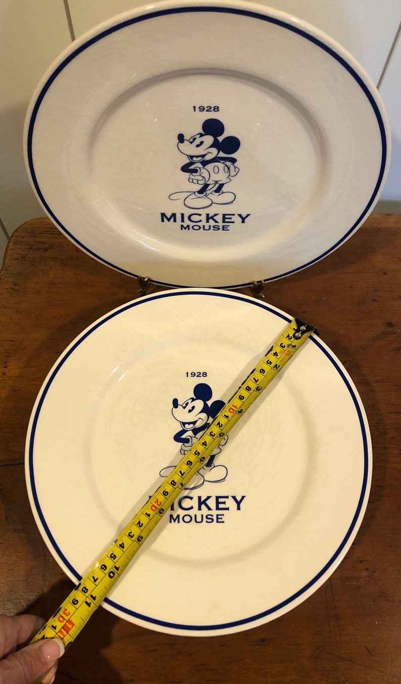 5 1928 Disney Mickey Mouse Dinner Plates rare Etsy