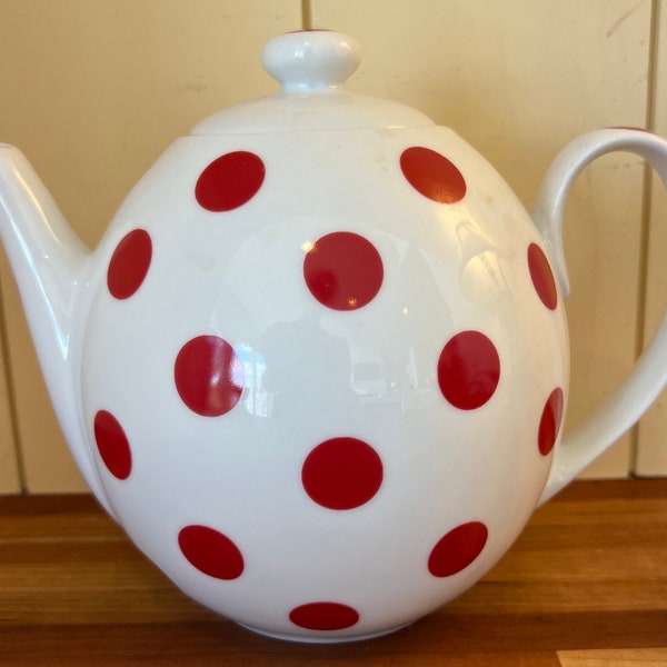 Red Teapot Etsy