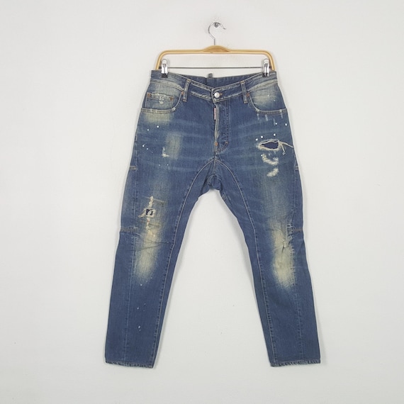 Dsquared2, Vintage Dsquared2 Japanese Distressed Denim Jeans
