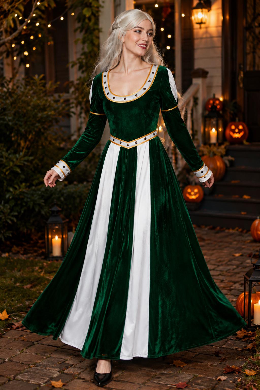 Green Fiona Dress
