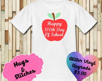 Happy 100th Day of School Shirt