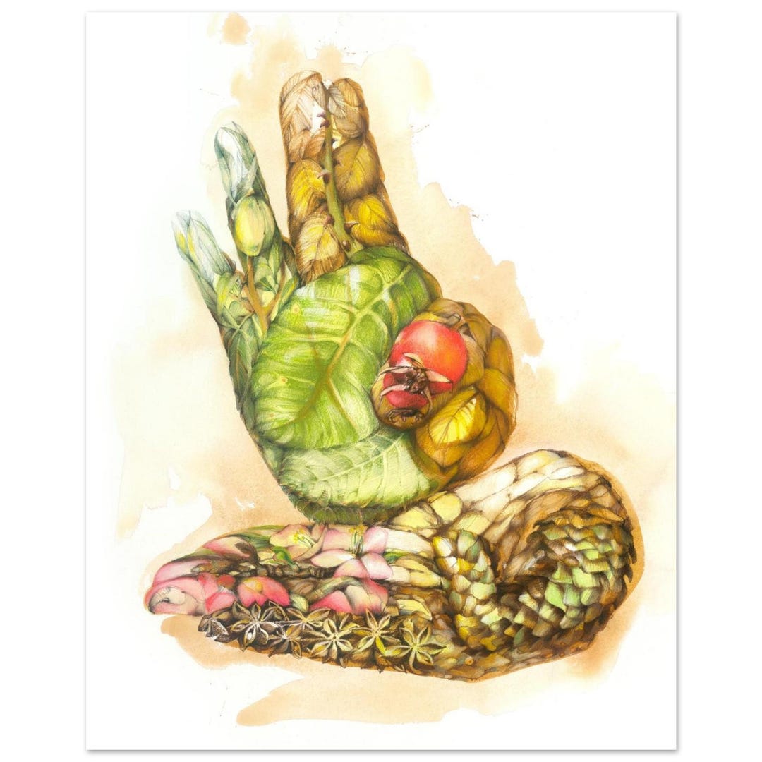 Ghande Mudra Poster - Etsy Australia