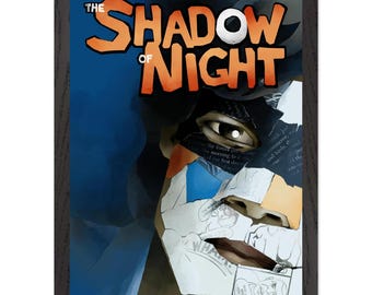 Schatten der Nacht (Cover) Holzrahmendruck