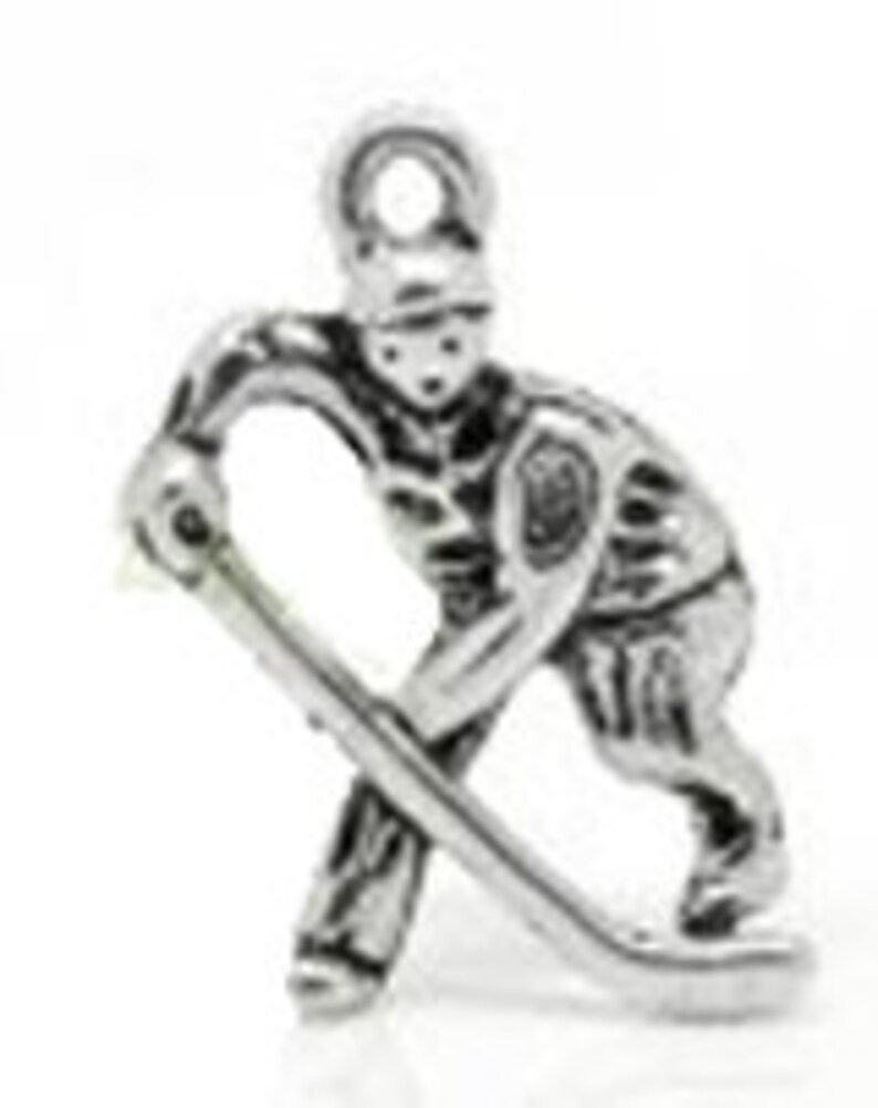 Personalized Hockey NecklaceTeam Colors Swarovski Necklace Etsy