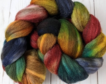 Rooster - mixed BFL fiber