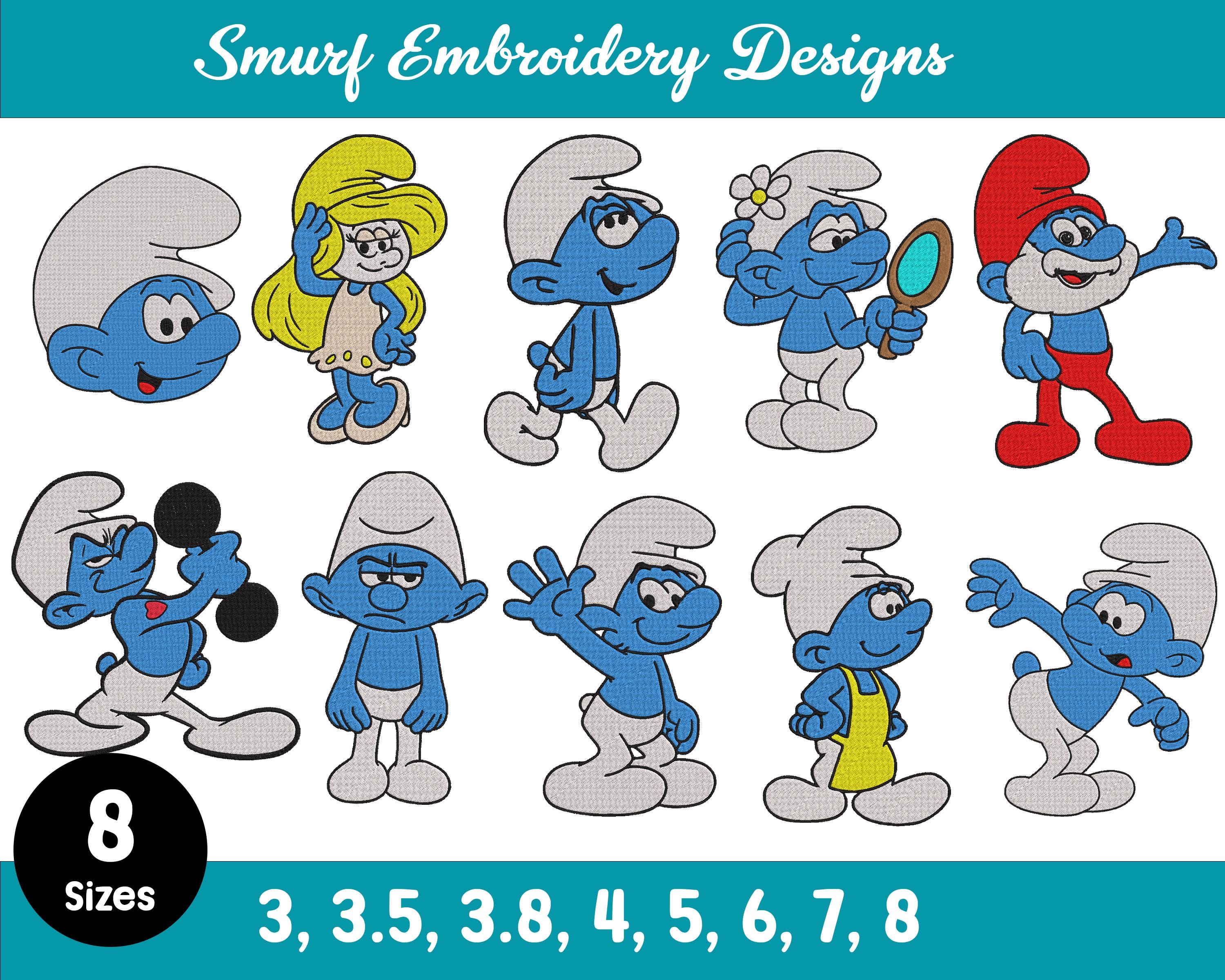 Smurf Characters - Etsy
