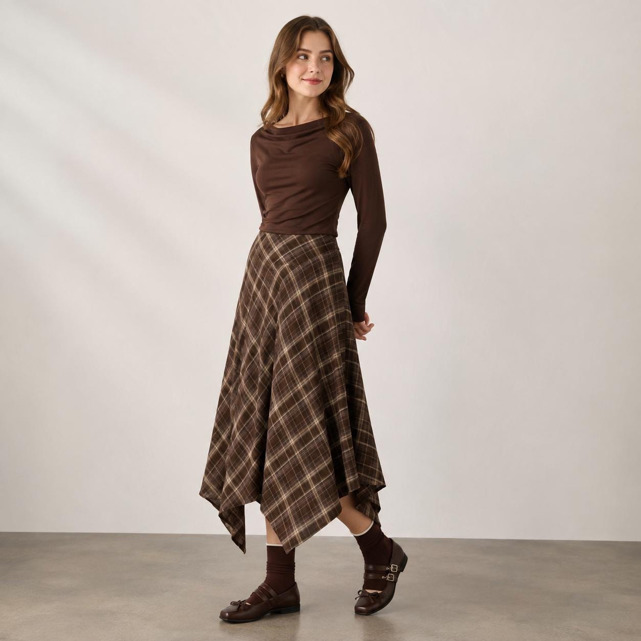 Pleated Skirt Asymmetrical - Etsy