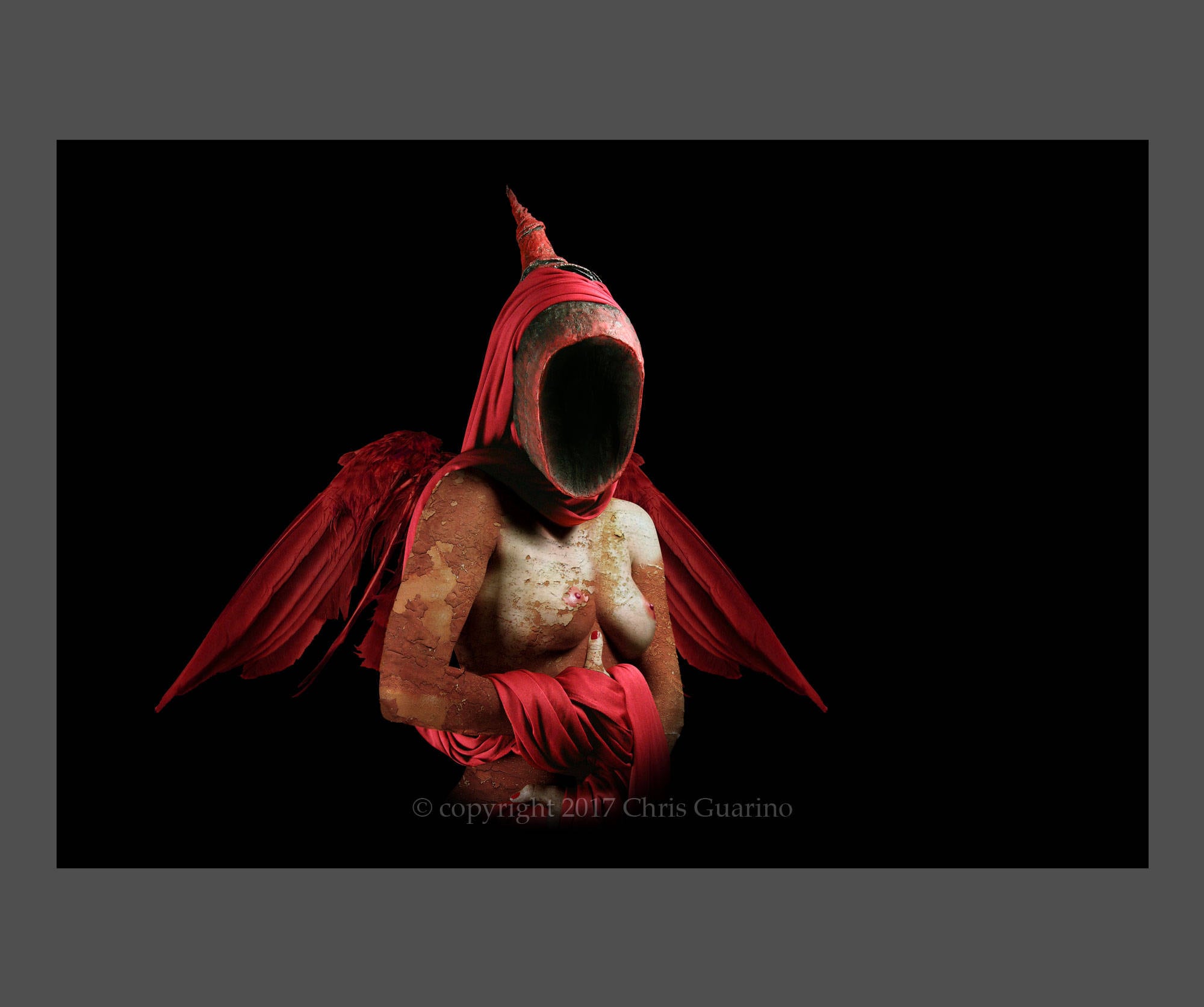 Angel of Death Nude Photo • the Void • From the Dark Fantasy Series "the Masquerade." - Etsy