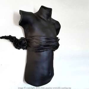 Female Bust Sculpture, Limited edition 1 of 10 Becca Briggs body casting , female body art sculpture image 6