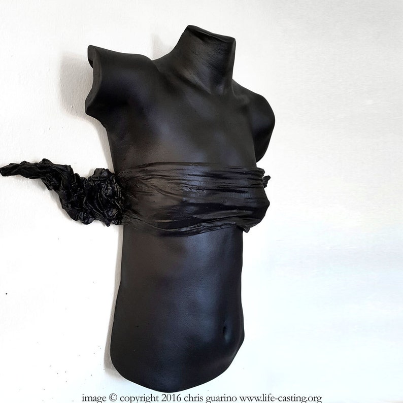 Female Bust Sculpture, Limited edition 1 of 10 Becca Briggs body casting , female body art sculpture image 6