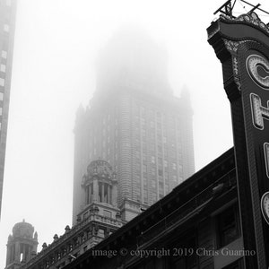 Chicago Theatre Print: Limited Edition Black & White Photography