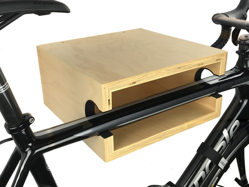 The WC Bike Shelf™ // Bike Rack // Bike Wall Mount // Reclaimed Wood image 6