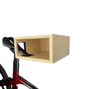 The Sady Bike Shelf™ // Bike Rack // Bike Wall Mount // Reclaimed Wood