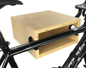 The WC Bike Shelf™ // Bike Rack // Bike Wall Mount // Reclaimed Wood