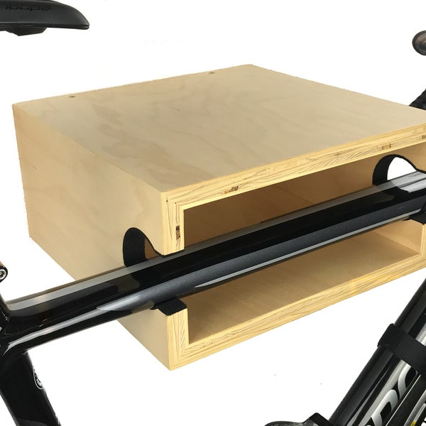 The WC Bike Shelf™ // Bike Rack // Bike Wall Mount // Reclaimed Wood